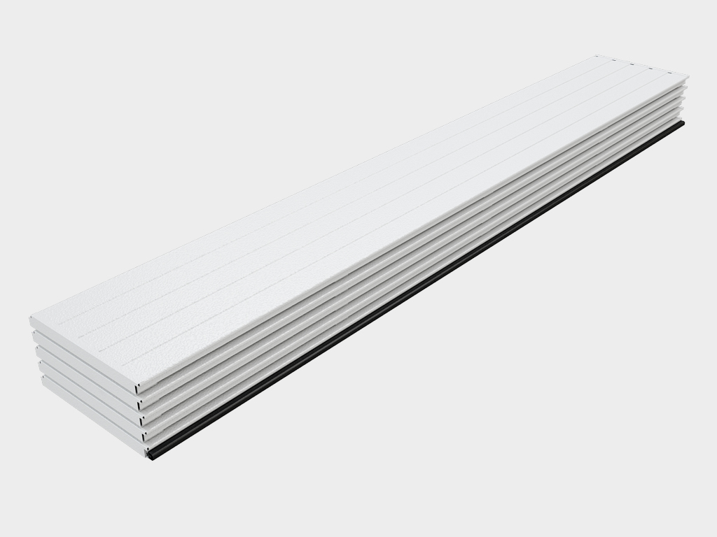 带放大器的40 mm厚单层门板.